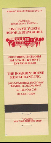 Matchbook Cover - Boardin House Restaurant Tampa FL