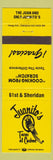 Matchbook Cover - Juanito's Tacos Mexican Food Tulsa OK