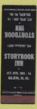 Matchbook Cover - Storybook Inn Glen NH black