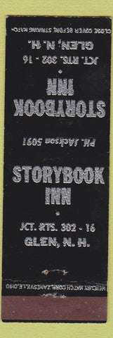 Matchbook Cover - Storybook Inn Glen NH black