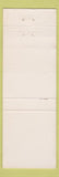 Matchbook Cover - Telegraph House Southfield MI