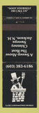 Matchbook Cover - Chimney Sweeps Jackson NH