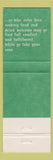 Matchbook Cover - Piccadilly Hearth Restaurant New York City