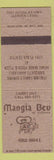 Matchbook Cover - Mangia Bev Gillette WY