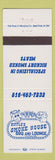 Matchbook Cover - Biffle's Smoke House BBQ Concordia MO