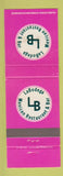 Matchbook Cover - LaBodega Mexican Restaurant Midland Lubbock Abilene TX WEAR