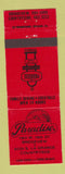 Matchbook Cover - Paradise Restaurant Bridgeview Countryside IL