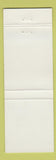 Matchbook Cover - Mary Jane Restaurant Bar Harbor ME
