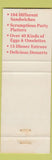 Matchbook Cover - DZ Akins Restaurant Deli San Diego CA