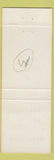 Matchbook Cover - Golden Lion Hotel Anchorage AK