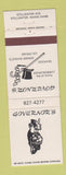 Matchbook Cover - Governor's Hamburgers Stillwater ME