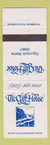 Matchbook Cover - Cliff House Ogunquit ME