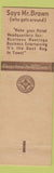 Matchbook Cover - Arcade Hotel Bridgeport CT