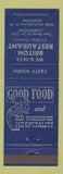 Matchbook Cover - Briton Restaurant Montreal QC