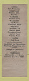 Matchbook Cover - Sherbrooke Hotel QC