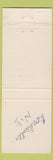Matchbook Cover - Emmett L Doyle City Court Judge Rochester NY