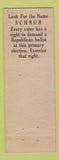 Matchbook Cover - Hotel Chase Walker MN