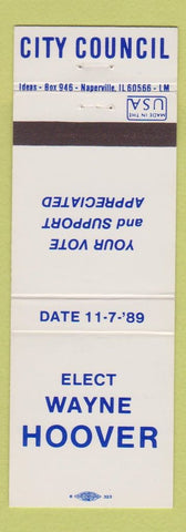 Matchbook Cover - Leonard D Sutton Judge Warren County OH