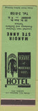 Matchbook Cover - Harold Buck Hustedt Sheriff Election LaSalle County IL