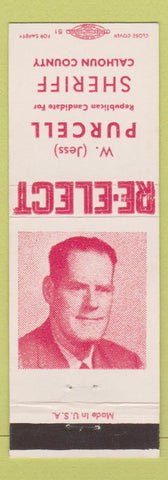 Matchbook Cover - Leo Catsonis Circuit Court Judge Kanawha County WV