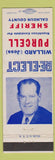 Matchbook Cover - Wayne Hoover Election City Council 1989