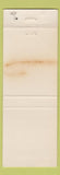 Matchbook Cover - George Chuck Ward Sheriff