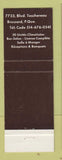 Matchbook Cover - Restaurant Marcoux Brossard QC