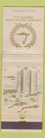 Matchbook Cover - Landmark Hotel Resort Sarasota FL