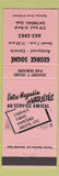 Matchbook Cover - George Sogne Restaurant Gatineau QC