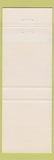 Matchbook Cover - Elgin Terrace Restaurant Deli Montreal QC