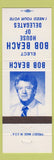 Matchbook Cover - Bob Beach House of Delegates Election