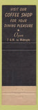 Matchbook Cover - Bellevue Hotel San Francisco CA Hunt Room WEAR