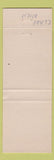 Matchbook Cover - Sally Eiseler County Clerk Clare County MI