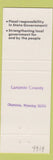 Matchbook Cover - Ellen Crowley House Representatives Laramie County Cheyenne WY