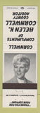 Matchbook Cover - Helen K Cornwell Auditor