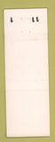Matchbook Cover - Ray Walton Clerk Treasurer election