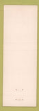 Matchbook Cover - Roe Election Republican
