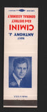 Matchbook Cover - Anthony J Cimini 83rd District Assembly PA Pennsylvania