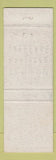Matchbook Cover - Hayes W Eckard Register Recorder Election