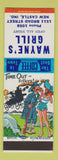 Matchbook Cover - Wayne's Grill New Castle IN hillbilly Time Out