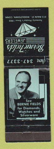 Matchbook Cover - Bernie Fields Jewelery Middletown CT WEAR