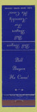 Matchbook Cover - Bill Buyers for Assembly election