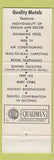 Matchbook Cover - Larson's Motel Gettysburg PA