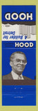 Matchbook Cover - Councilman Nicholas Hood Detroit MI election