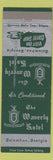 Matchbook Cover - Waverly Hotel Columbus GA