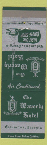 Matchbook Cover - Waverly Hotel Columbus GA