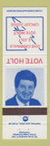 Matchbook Cover - Jonathan Hold Circuit Judge election