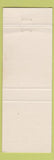 Matchbook Cover - Casa Gonzalez Mexican Restaurant Glendale CA girlie WEAR
