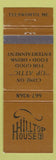 Matchbook Cover - Hilltop House Ellsworth ME