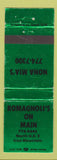 Matchbook Cover - Romagnoli's on Main Iron Mountain MI WEAR
